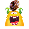 Donut Monster Yellow 4