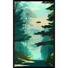Calm forest