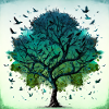 Zen-Baum Nr. 2