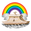 Rainbow Flood Noah's Ark