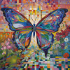 Schmetterling Fenster