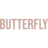 Butterfly Butterfly 3D Marble Texture