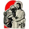 Judas' forræderiske kys i Jesus Kristus