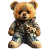 Bear Half Man Gift