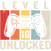 Livello 16 Sbloccato Regalo di compleanno di 16 anni