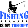fishing is my therapy