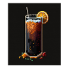 Pixel Art Longdrink
