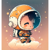 Mignon Chibi Astronaute