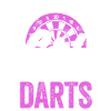 Retro dartskive Dartskive 180 til dartspillere