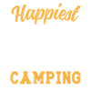 Happiest when i'm camping