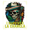I Survived La Chancla Mexican Slippers Sandals
