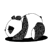 Sleeping Panda