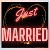 JUST MARRIED,VIVE LES MARIES,EVJF,SAINT VALENTIN