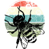 Retro Mosquito Circle