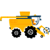 Combine harvester Farmer, Agriculture