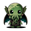 Un bébé mignon Cthulhu