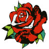 rosa Blütenblatt 2003 A