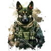 German Shepherd - Soldier