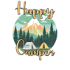 Fun camper and hiker lover