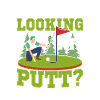 Regardez-vous mon putt? Golf Golfing