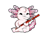 Axolotl plays bassoon