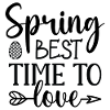 Spring best time to love