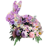 Flowers Easter Bunny