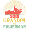 Bester Opa Bester Fischer Großvater