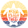 Turtle Odyssey Retro Sunset