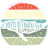 Vitamin Sea Retro Sun Badge