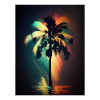 Bunte Palme
