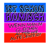 komisches alter schwarz