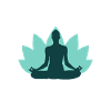 Yoga-mantra-design-lotus-blume