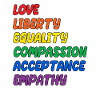 Fier LGBTQ. Déclaration