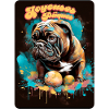 Joyeuses Paques - Bouledogue