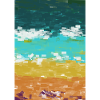 The beach
