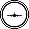 Flugzeug Symbol