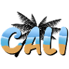 Cali Strand mit Palme
