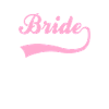 Bridal bride lettering