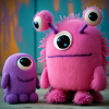 Zwei kleine Monster