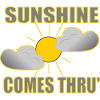 Sunshine Comes Thru' Sun