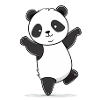 Dancing Panda