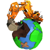 destroying earth