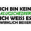 Bin kein klugscheißer