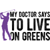 Golfplatz zum Golfen Golf