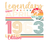 60th birthday man April Born 1963 Legendary