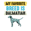 Ma race préférée est dalmate