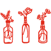La nature en bouteille (rouge)