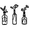Nature in a bottle (black)