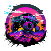 Monster Truck Synthwave